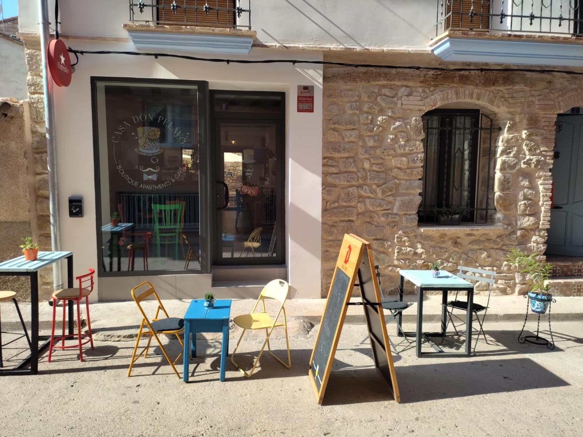 Casa Don Pelayo Boutique Apartments & Cafe Valderrobres Ngoại thất bức ảnh